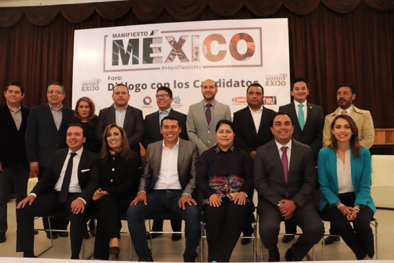 Se dan cita candidatos y candidatas la Cámara Baja en foro de Coparmex
