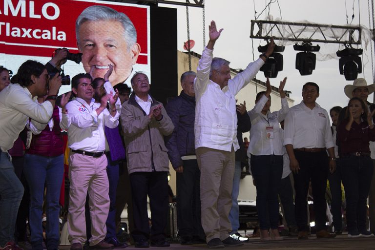 Reitera AMLO en cierre de campaña que traera la Secretaría de Cultura a Tlaxcala