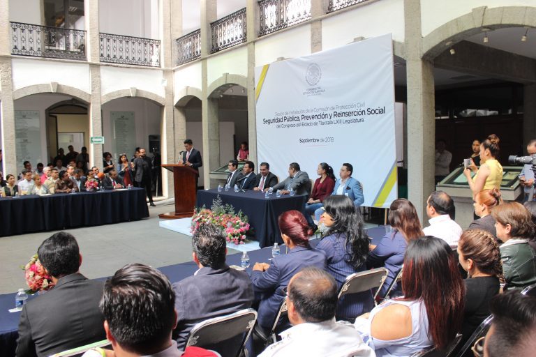 Rememoran S19 en instalación de Comisión de Seguridad, Protección Civil y Reinserción Social