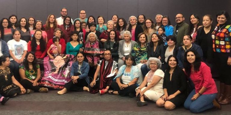 Observatorio de Feminicidios, se reúne con Olga Sánchez Cordero