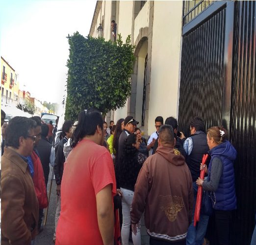 Campesinos cierran accesos en Congreso por distribución desigual de presupuesto