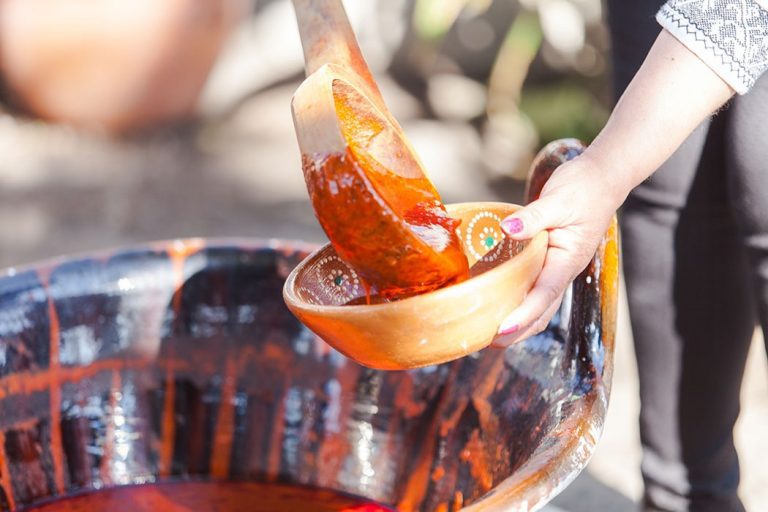 La cultura otomí en Tlaxcala entre estas 7 cosas del mole de matuma de Ixtenco