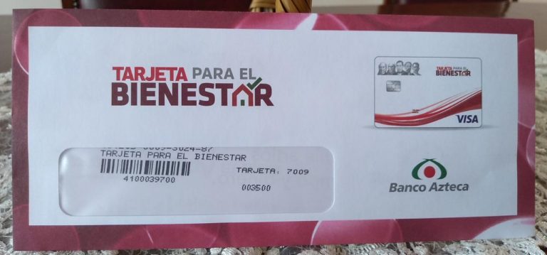 En primera fase, llegan 7 mil 600 tarjetas para el Bienestar; se repartirán sin intermediarios