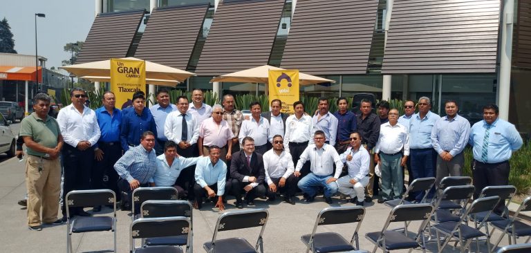 Ya opera Yabü en Tlaxcala con respaldo de líderes transportistas