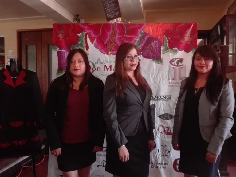 Colectivo realizará pasarela inspirada en bordados tradicionales