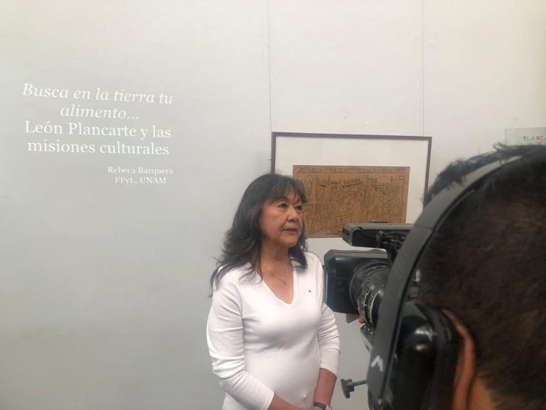 Analizan pieza de León Plancarte Silva, representante de la estampa mexicana