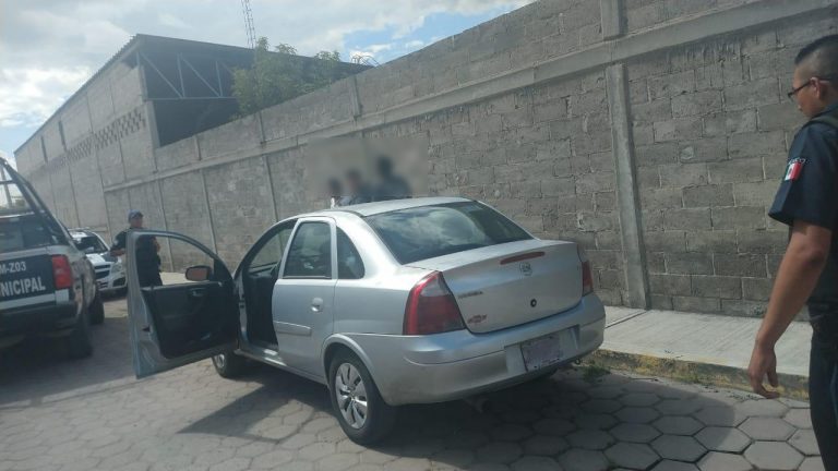 Recuperan vehículo con reporte de robo en Zacatelco