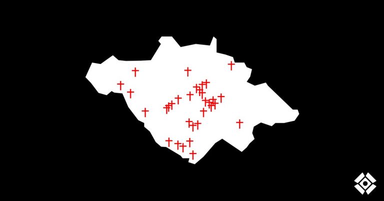 Actualización de cruces: Asesinatos desde el 15 de junio. Semana 9