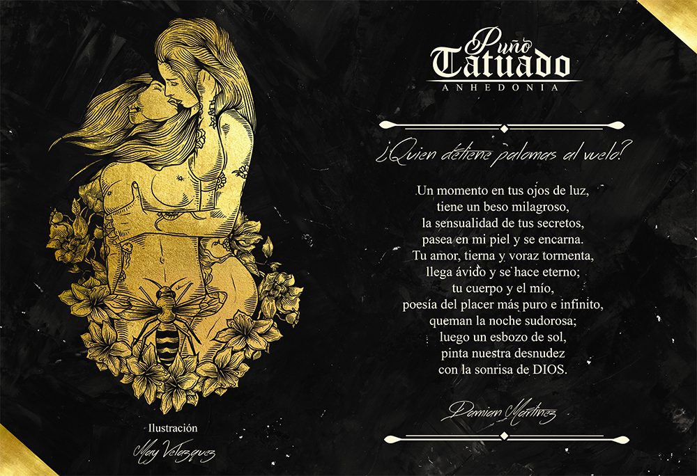 Presentarán libro Puño Tatuado: Anhedonia en la IV edición de Drink & Draw 2 Regalo lectura 1