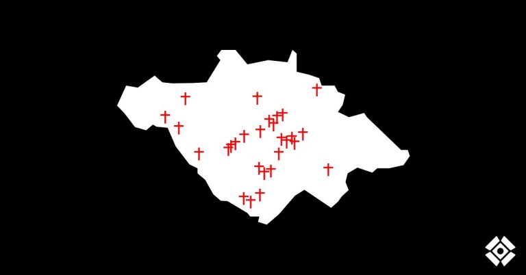 Actualización de cruces: Asesinatos desde el 15 de junio. Semana 8