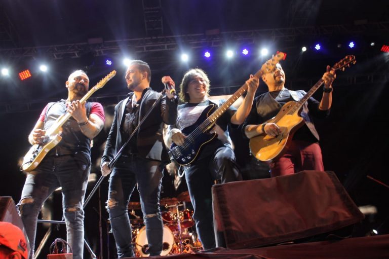 15 mil 632 personas fue el total del asistentes al concierto de Elefante en Tlaxcala