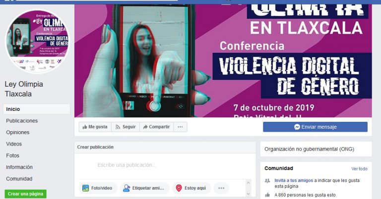 A 5 semanas, campaña de respaldo a Ley Olimpia suma 63 organismos… ¿Cuáles?