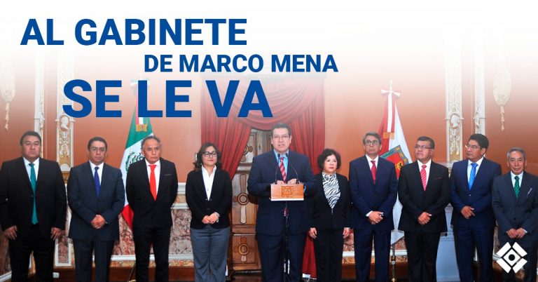 Al gabinete de Mena se le va: funcionarios se olvidan de su 3 de 3