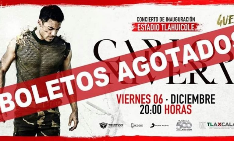 ¿Te preguntas por qué se acabaron los boletos de Carlos Rivera?