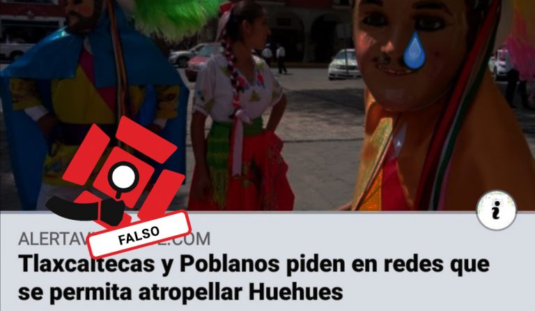 Tlaxcaltecas no pidieron legalizar atropellar huehues; medio local republica nota de Puebla