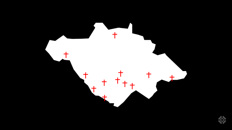 Actualización de cruces. Asesinatos desde el 1 de enero del 2020. Semana 1 a 4.