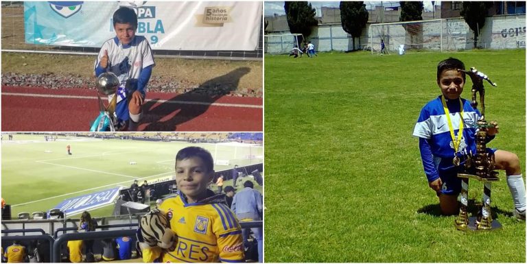 #DíaDelNiño | Conoce a Bruno, un niño tlaxcalteca talentoso y apasionado por el fútbol