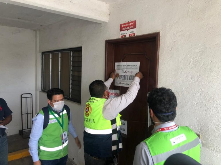 Clausuran tres hoteles en Calpulalpan por no tener documentación para operar