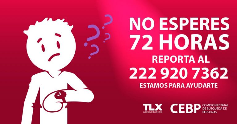 PGJE sin datos de desaparecidos de 2012 a 2018 y 18 mdp para buscar personas este año en Tlaxcala