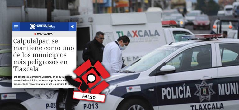 Calpulalpan no es el municipio más inseguro; no figura entre los 7