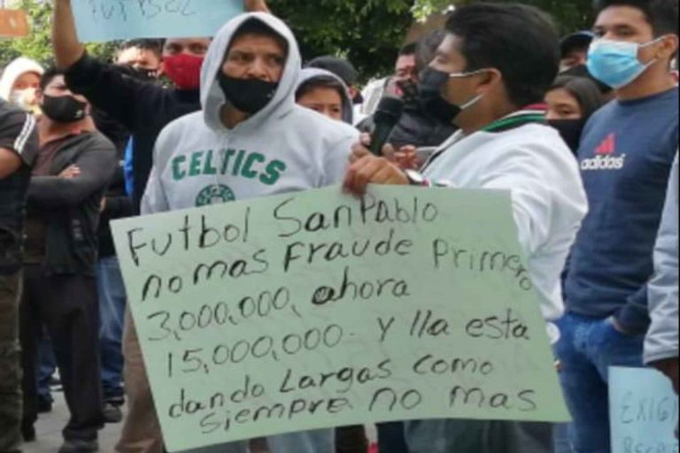 Se etiquetó presupuesto dos veces para fútbol en San Pablo del Monte; no hay nada