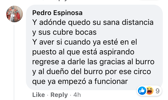 ¿Lorena paseando en burro en plena pandemia o en 2016? Ambas falsas 4 video-Falso-Lorena Cuéllar-engañoso