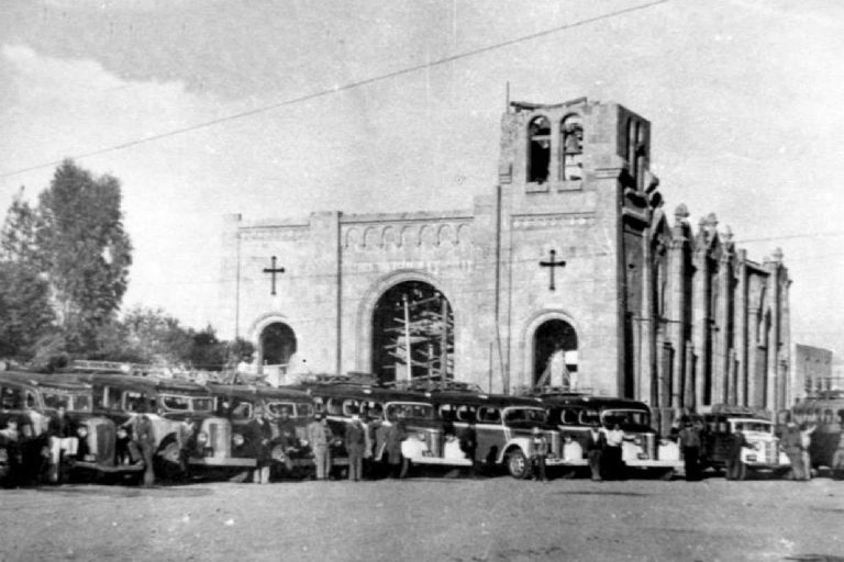 Apizaco-Basílica de la Misericordia-Historia-Fotografía antigua-Revolución Mexicana-Tlaxcala