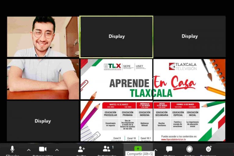 Iván Angulo, docente que participará en «Aprende en Casa Tlaxcala»