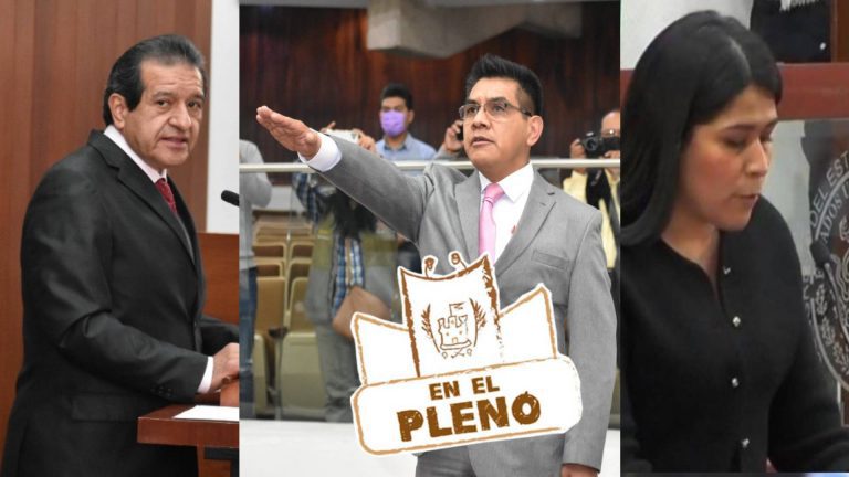 En el pleno: Tomó protesta nuevo comisionado del IAIP