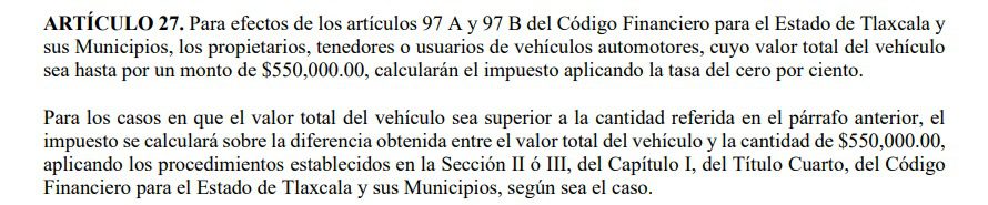 Verificación, predial y tenencia en Tlaxcala 2026: ¿Dónde realizar estos pagos de enero? 2 Predial y tenencia en Tlaxcala 2026