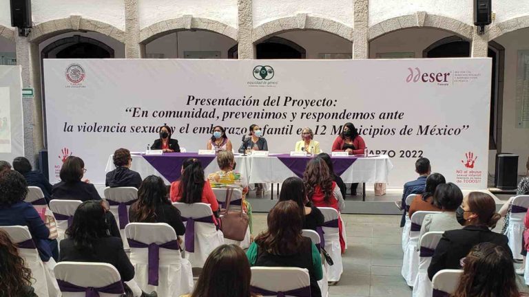 Presenta Ddeser Tlaxcala proyecto ante violencia sexual y embarazo infantil