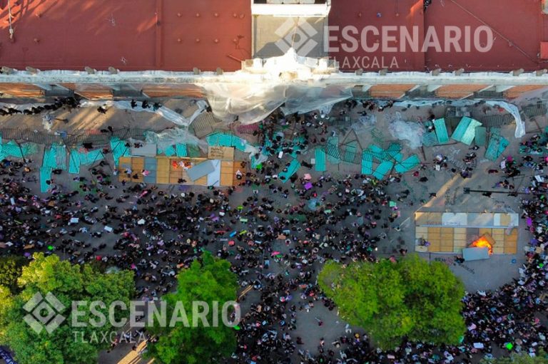 Crónica: Un 8M de muchas «primeras veces» en Tlaxcala