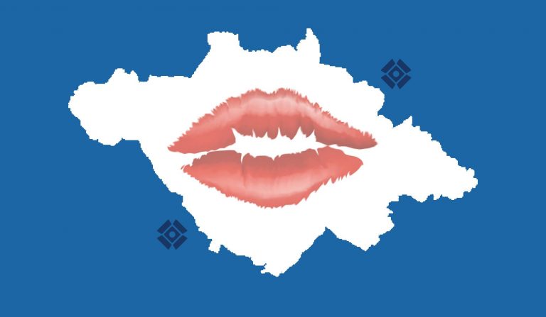 Momentos tlaxcaltecas con un beso: el volcánico, el igualitario y el mediático