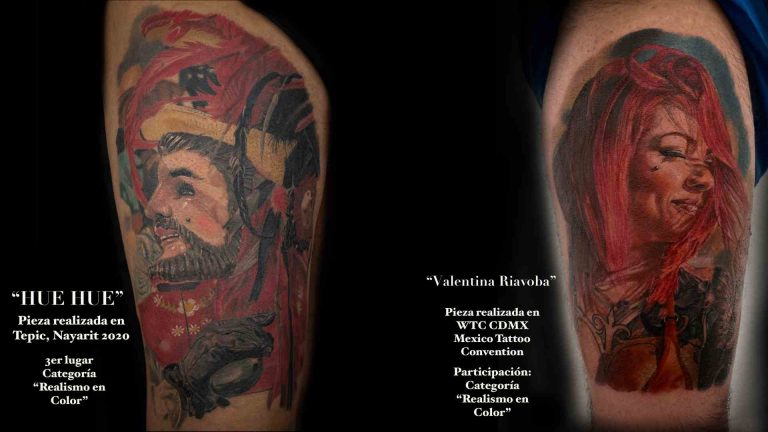 El realismo en color de los tatuajes de Alex Durán lo han posicionado