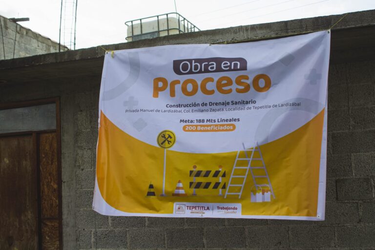 En junio, dan inicio a 3 nuevas obras en Tepetitla