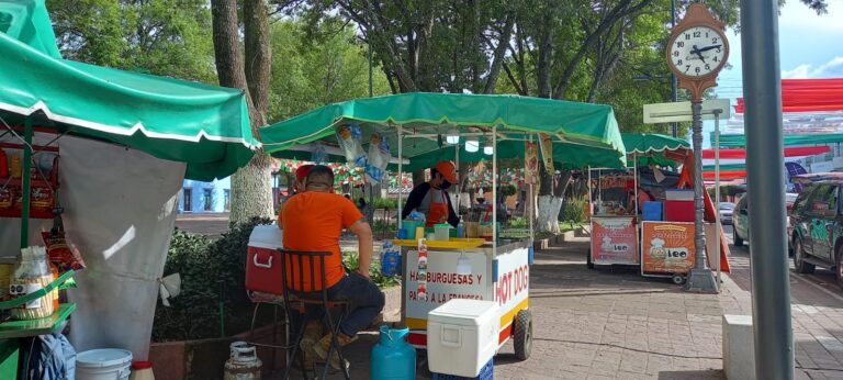comerciantes-parque Xico-Tlaxcala