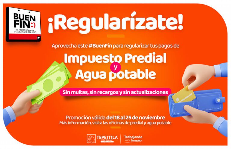 Invita Tepetitla a aprovechar oferta de regularización en predial