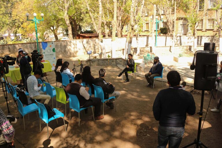 Con el libro Amor y Pachanga, La Colmena abre Jardín Sonoro dentro del Palacio de Cultura de Tlaxcala
