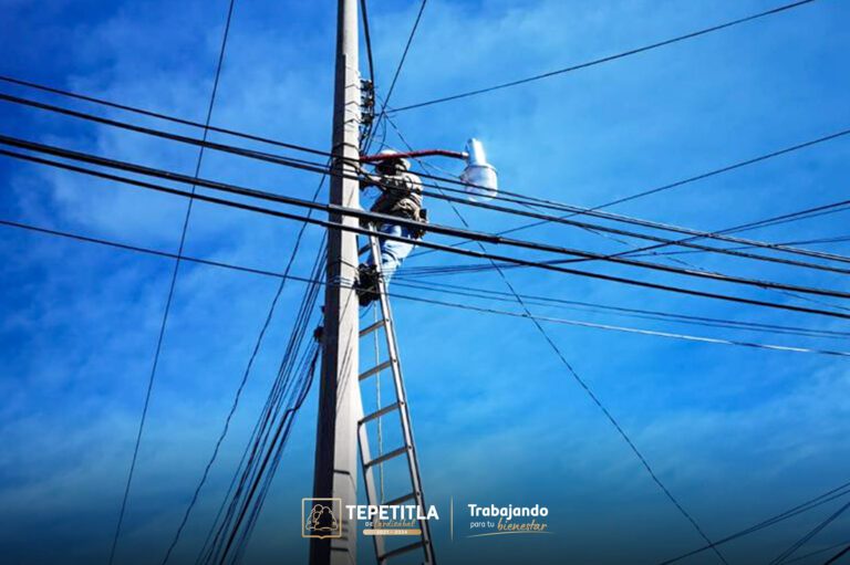 Continúan con los trabajos de reparación en Tepetitla