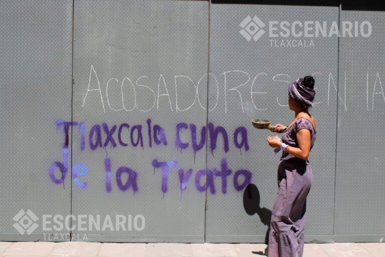 Previo a la marcha del 8 de marzo en Tlaxcala, mujeres alertan intimidación