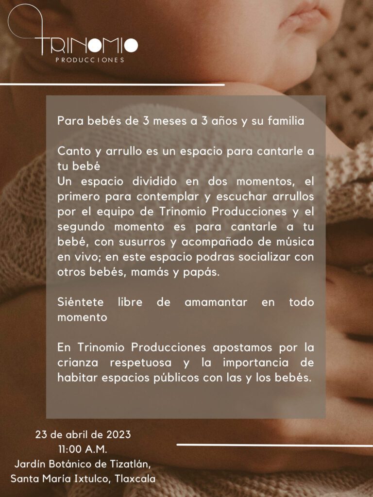 Experiencia Cantos y Arrullos