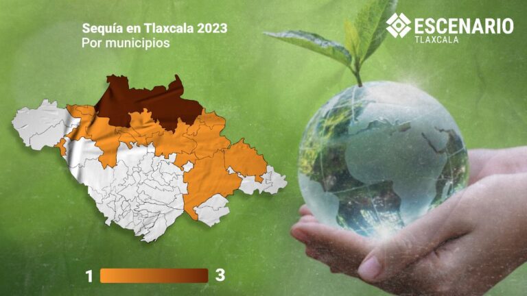 En 20 años, Tlaxco desarrolló sequía severa y otros 13 municipios sequía moderada