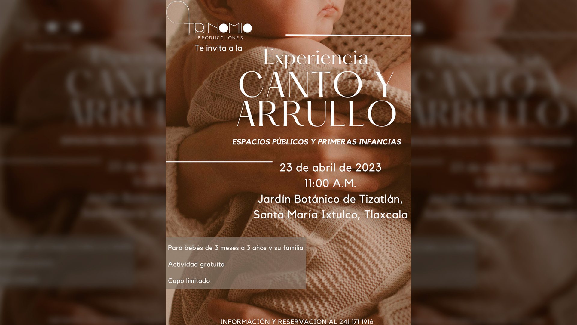 Experiencia Cantos y Arrullos