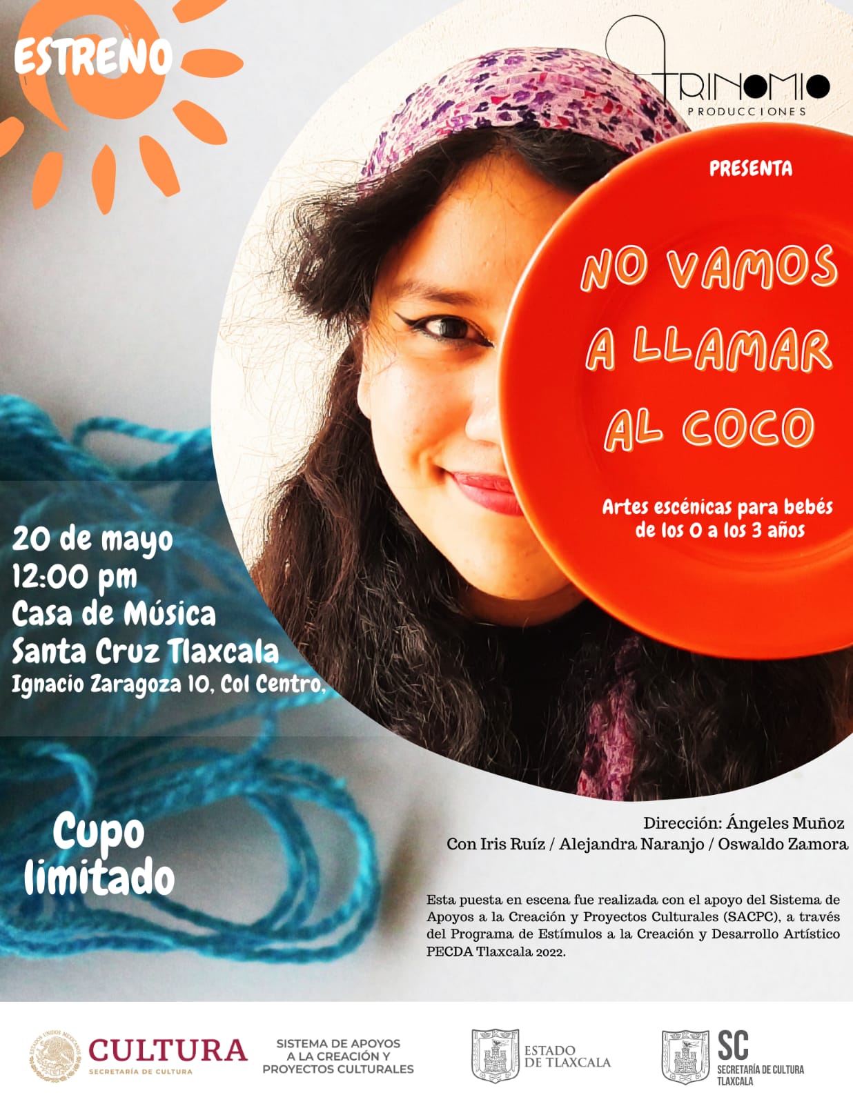 "No vamos a llamar al Coco" artes escénicas para bebés 2 No
