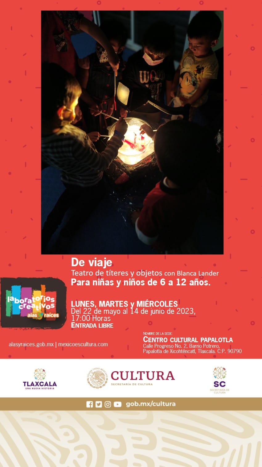 Taller gratuito "De Viaje" para niñ@s 6 a 12 años 2 Taller