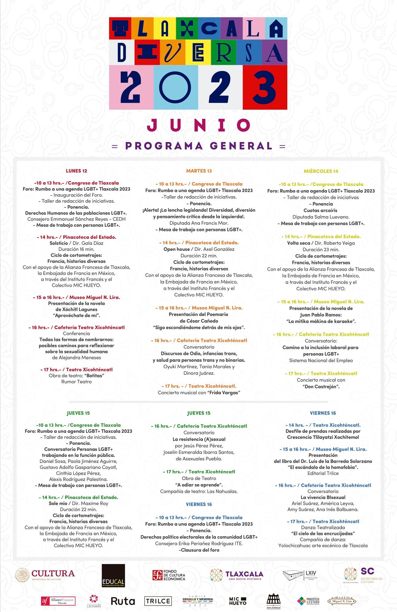 Semana Cultural Tlaxcala Diversa 2023 2 Semana