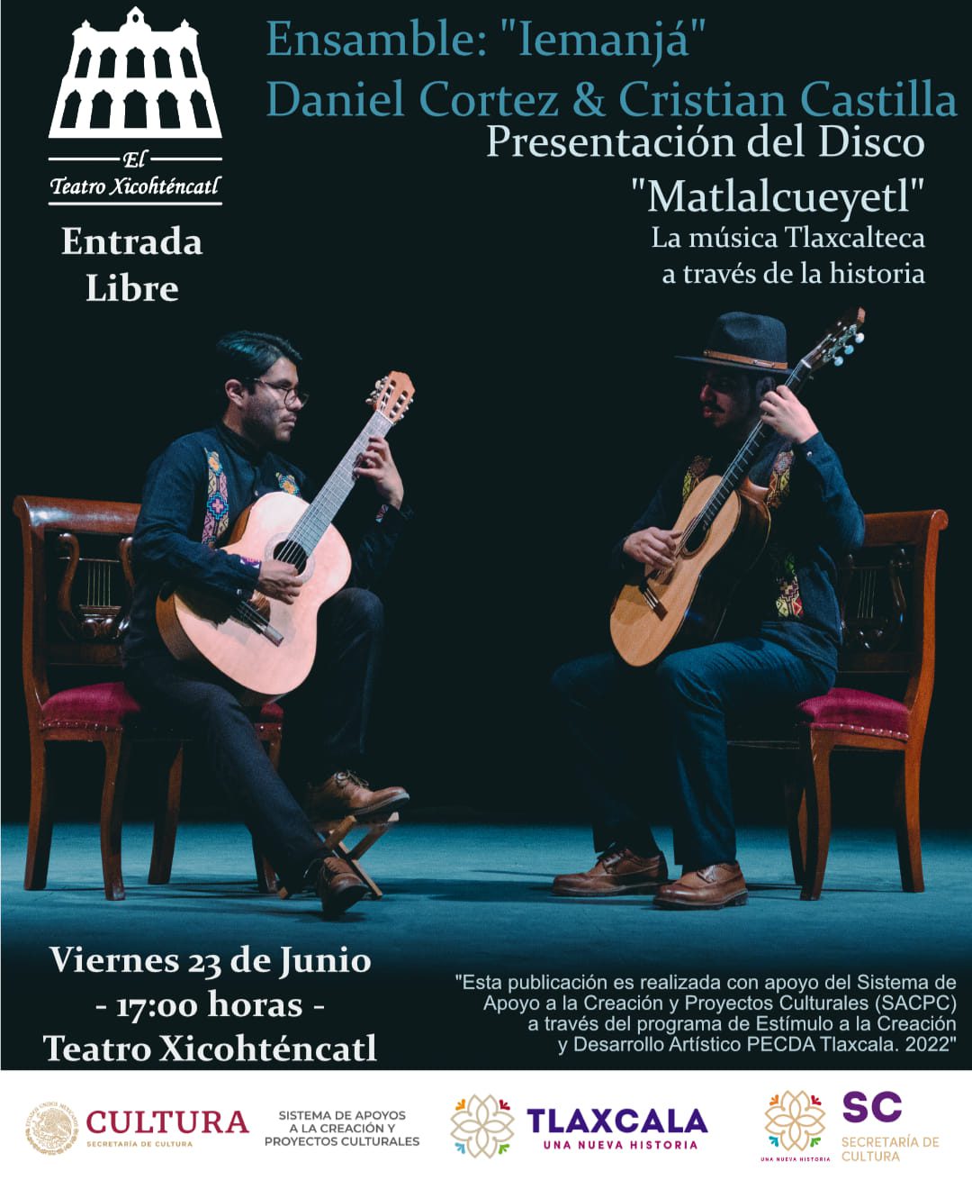 Ensamble lemanjá presentando su disco "Matlalcueyetl" 2 Ensamble