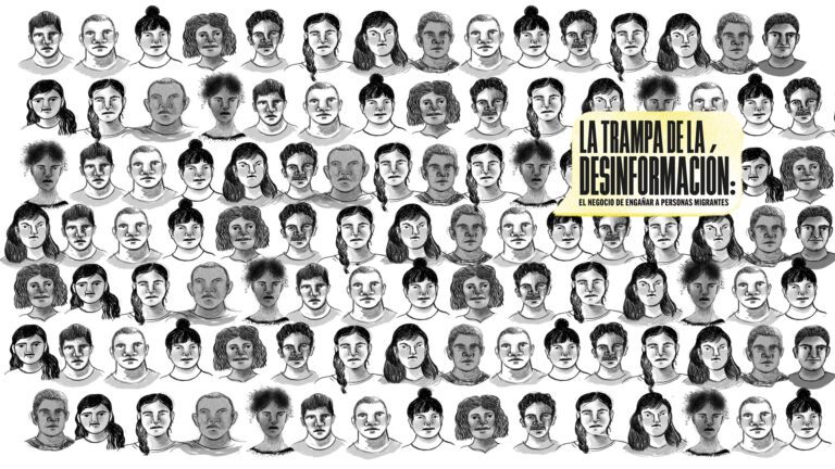 La trampa de la desinformación-migrantes-migración-Verificado-Conexión Migrante