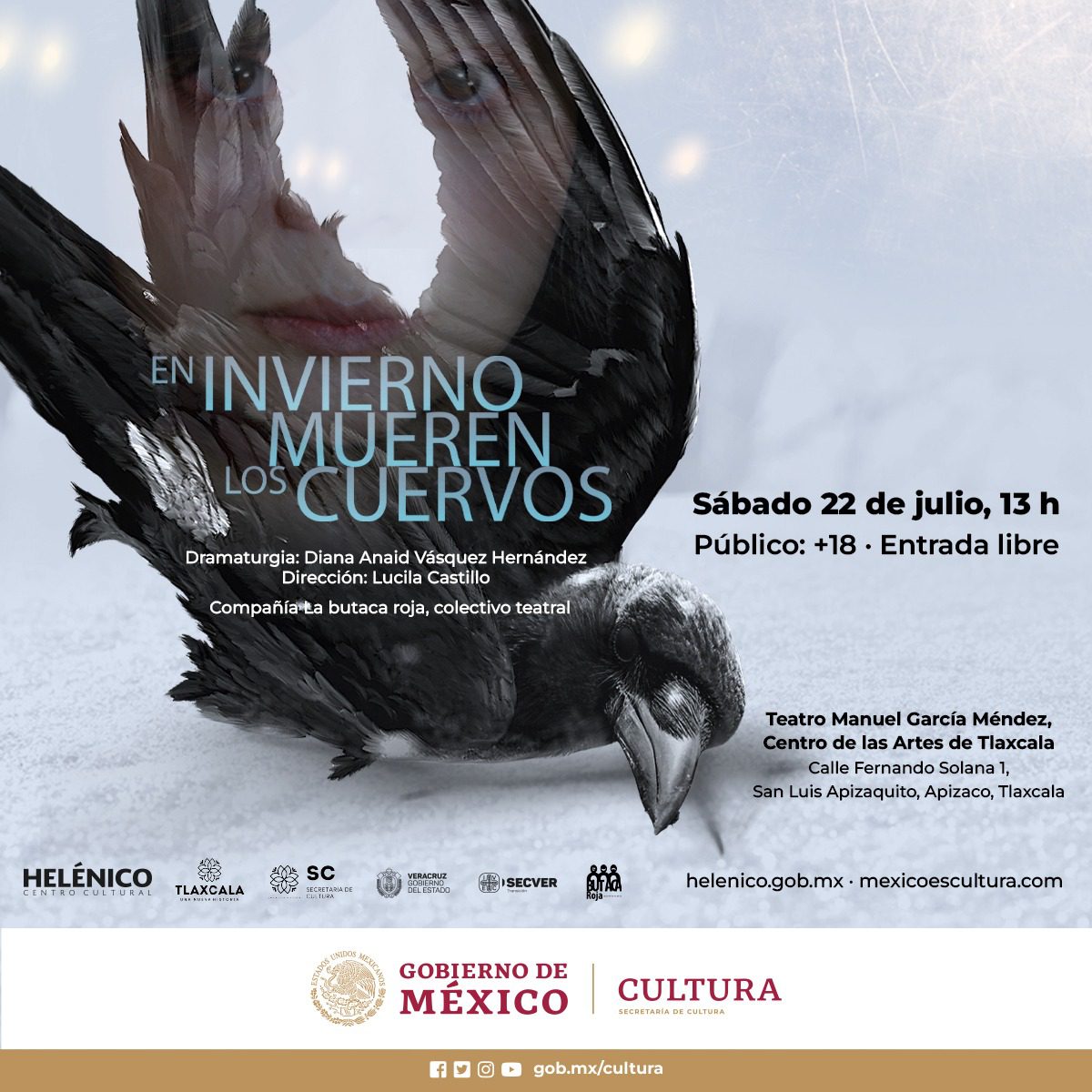 Función de teatro “En Invierno Mueren Los Cuervos” 2 Función