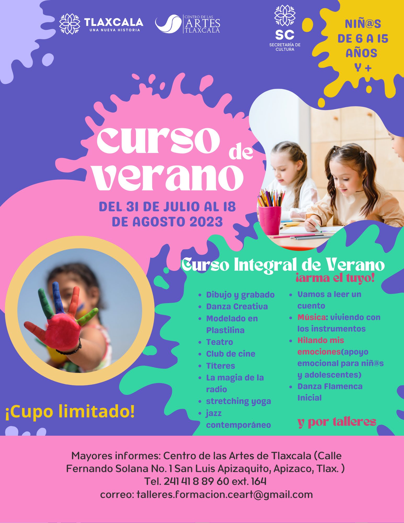 Curso Integral de Verano de Arte 2 Curso
